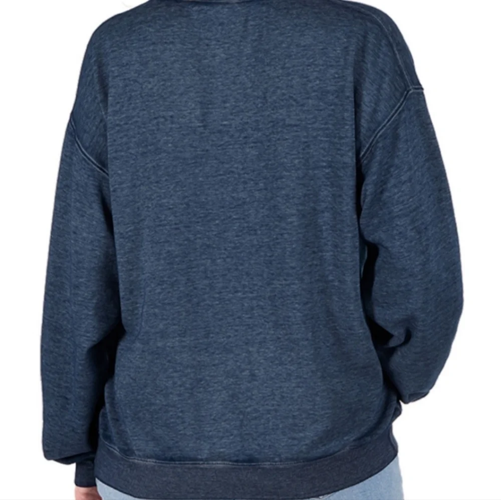 Billy Joel Graphic Sweatshirt - Blue - Picture 3 of 3